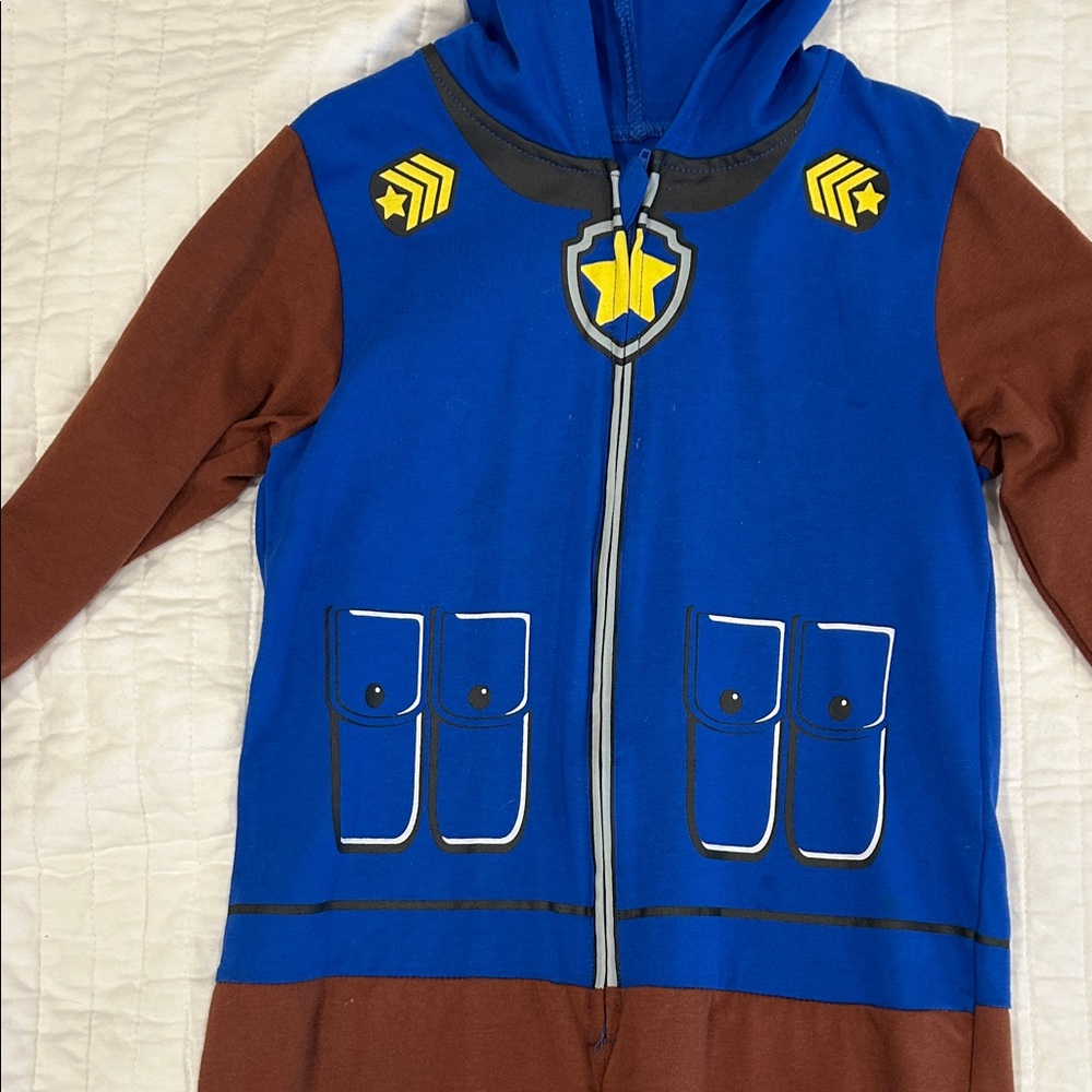 Nickelodeon Paw Patrol Chase Blue and Brown Kids Costume - Picture 3 of 5